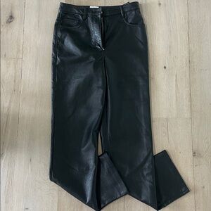 Wilfred Vegan Leather High Rise Pant